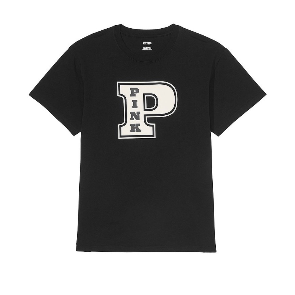 PINK CAMPUS COTTON TEE Small